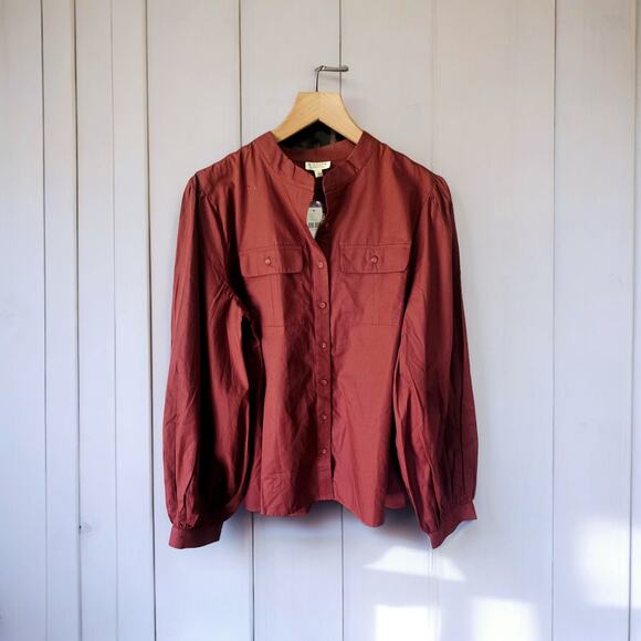 NWT Anthropologie Nikasha Utility Cargo Blouse - Large - Picture 6 of 6